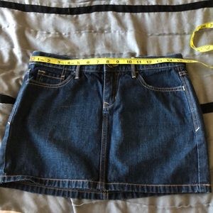 Old navy jean skirt